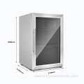 66L Stainless Steel Glass Door Mini Beverage Cooler